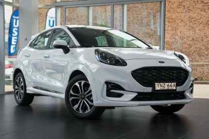 2023 Ford Puma JK 2023.75MY ST-Line White 7 Speed Sports Automatic Dual Clutch Wagon Kirrawee Sutherland Area Preview