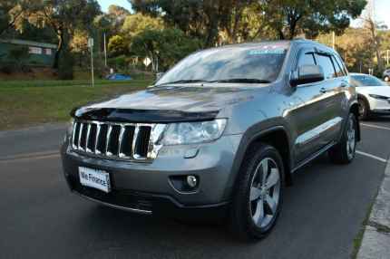 2012 Jeep Grand Cherokee WK Laredo (4x4) Grey 5 Speed Automatic Wagon Upper Ferntree Gully Knox Area Preview