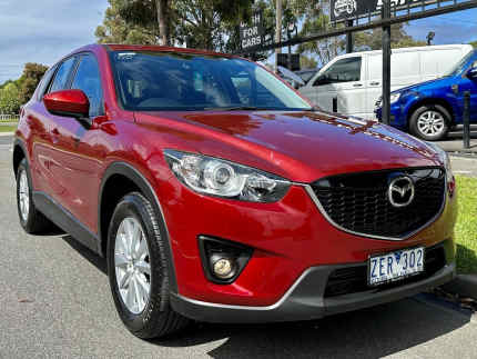 2012 Mazda CX-5 Maxx Sport (4x4) Red 6 Speed Automatic Wagon West Footscray Maribyrnong Area Preview