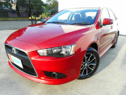 2015 Mitsubishi Lancer CJ MY15 ES Sport Red 6 Speed CVT Auto Sequential Sedan Southport Gold Coast City Preview