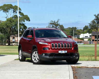 2015 Jeep Cherokee KL MY16 Longitude Red 9 Speed Sports Automatic Wagon Moonee Ponds Moonee Valley Preview