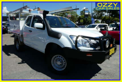 2016 Isuzu D-MAX TF MY15 SX (4x4) White 5 Speed Manual Space Cab Chassis Penrith Penrith Area Preview