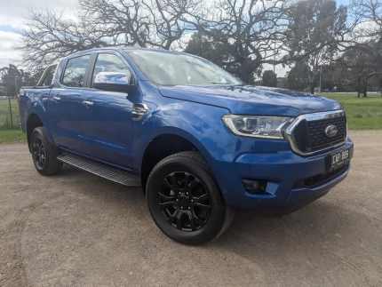 2021 Ford Ranger PX MkIII 2021.75MY XLT Blue 10 Speed Sports Automatic Double Cab Pick Up Epsom Bendigo City Preview