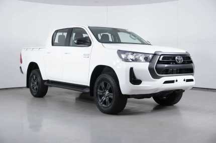 2023 Toyota Hilux GUN126R SR (4x4) White 6 Speed Automatic Double Cab Pick Up Bentley Canning Area Preview