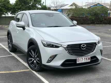 2018 Mazda CX-3 DK2W7A sTouring SKYACTIV-Drive FWD White 6 Speed Sports Automatic Wagon Chermside Brisbane North East Preview