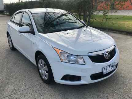 2012 Holden Cruze JH Series II MY13 CD White 6 Speed Sports Automatic Sedan Thomastown Whittlesea Area Preview