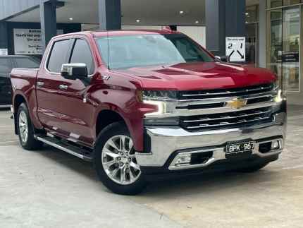 2021 Chevrolet Silverado T1 MY21 1500 LTZ Premium Pickup Crew Cab W/Tech Pack Red 10 Speed Automatic South Morang Whittlesea Area Preview