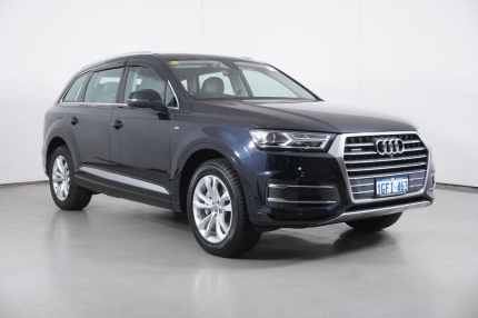 2017 Audi Q7 4M MY17 3.0 TDI Quattro (160kW) Blue 8 Speed Automatic Tiptronic Wagon Bentley Canning Area Preview