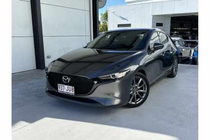 2020 Mazda 3 BP2H7A G20 SKYACTIV-Drive Touring Grey 6 Speed Sports Automatic Hatchback Robina Gold Coast South Preview