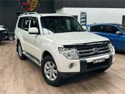 2009 Mitsubishi Pajero NT MY09 GLS White 5 Speed Sports Automatic Wagon Mittagong Bowral Area Preview