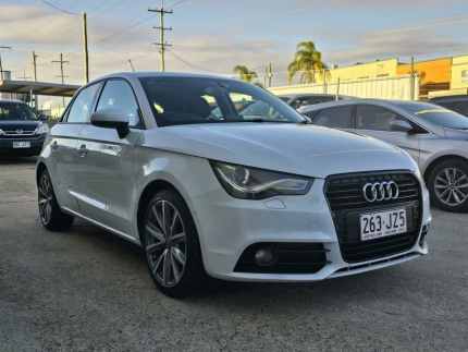 2013 Audi A1 8X MY13 Ambition Sportback White 6 Speed Manual Hatchback Clontarf Redcliffe Area Preview