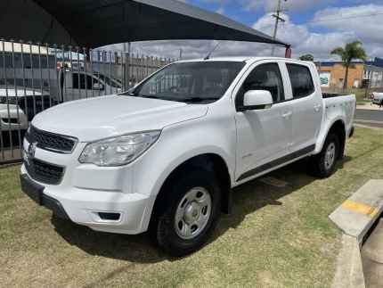 2013 Holden Colorado RG MY14 LX (4x2) White 6 Speed Manual Crew Cab Pickup Toowoomba Toowoomba City Preview