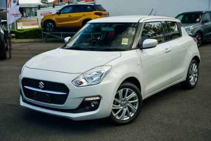 2023 Suzuki Swift AZ Series II GL Pure White Pearl 1 Speed Constant Variable Hatchback Redcliffe Redcliffe Area Preview