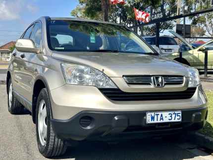 2008 Honda CR-V MY07 (4x4) Gold 5 Speed Automatic Wagon West Footscray Maribyrnong Area Preview