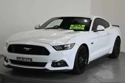 2016 Ford Mustang FM GT Fastback White 6 Speed Manual FASTBACK - COUPE Albion Park Shellharbour Area Preview