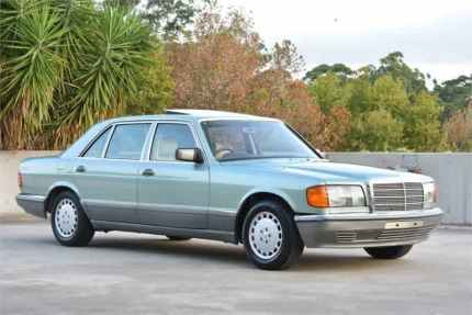1988 Mercedes-Benz 300SEL W126 Green 4 Speed Automatic Sedan Dural Hornsby Area Preview