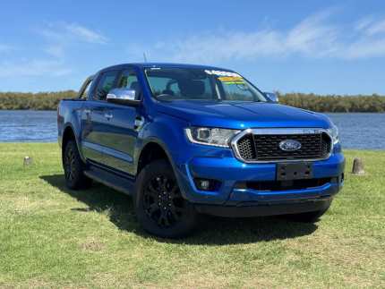 2020 Ford Ranger PX MkIII 2020.75MY XLT Electric Blue 6 Speed Sports Automatic Double Cab Pick Up West Ballina Ballina Area Preview