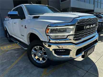 2021 Ram 3500 D2 MY22 Laramie (4x4) White 6 Speed Automatic Crew Cab Utility Mayfield West Newcastle Area Preview