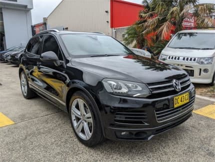 2013 Volkswagen Touareg 7P MY14 V8 TDI R-Line Black Sports Automatic Wagon Taren Point Sutherland Area Preview
