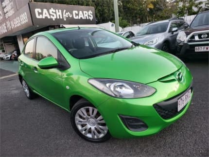 2010 Mazda 2 DE10Y1 MY10 Neo Green 4 Speed Automatic Hatchback Coorparoo Brisbane South East Preview