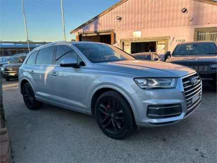 2016 Audi Q7 4M MY17 3.0 TDI Quattro (160kW) Silver 8 Speed Automatic Tiptronic Wagon North St Marys Penrith Area Preview
