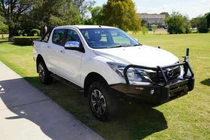 2017 Mazda BT-50 MY17 Update GT (4x4) White 6 Speed Automatic Dual Cab Utility Toowoomba Toowoomba City Preview