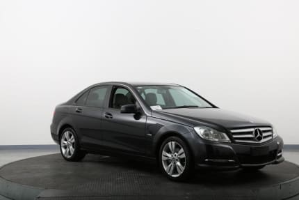 2011 Mercedes-Benz C200 W204 MY10 CGI Eclipse Black 5 Speed Automatic Tipshift Sedan Guildford Parramatta Area Preview