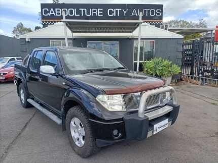 2007 Nissan Navara D40 ST-X (4x4) Black 6 Speed Manual Dual Cab Pick-up Morayfield Caboolture Area Preview