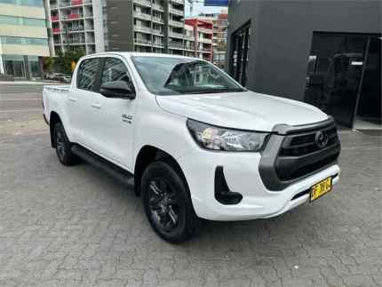 2022 Toyota Hilux GUN126R SR (4x4) White 6 Speed Automatic Double Cab Pick Up North Strathfield Canada Bay Area Preview