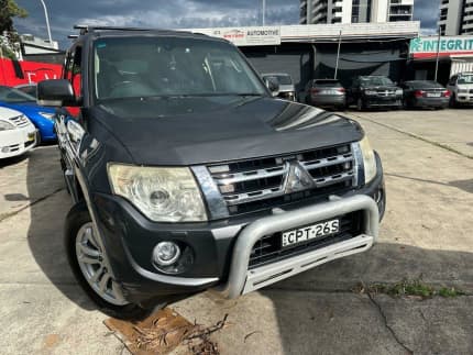 2013 Mitsubishi Pajero NW MY14 VR-X LWB (4x4) Grey 5 Speed Auto Sports Mode Wagon Lansvale Liverpool Area Preview