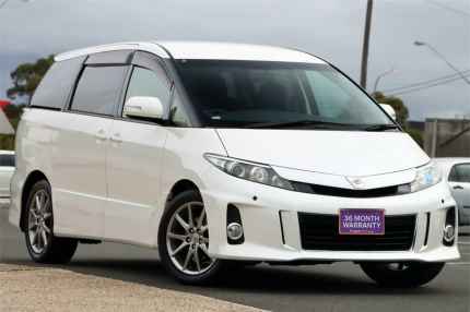 2012 Toyota Estima ACR50W Aeras White Constant Variable Wagon Greenacre Bankstown Area Preview