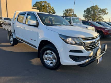 2019 Holden Colorado RG MY19 LS Crew Cab White 6 Speed Sports Automatic Cab Chassis East Bunbury Bunbury Area Preview