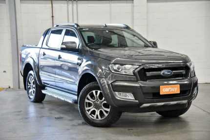 2018 Ford Ranger PX MkII 2018.00MY Wildtrak Double Cab Grey 6 Speed Sports Automatic Utility Oakleigh Monash Area Preview