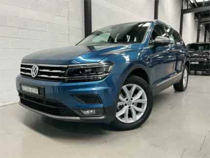 2021 Volkswagen Tiguan 5N MY21 110TSI Comfortline DSG 2WD Allspace Blue 6 Speed Caringbah Sutherland Area Preview