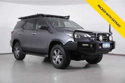 2020 Toyota Fortuner GUN156R GXL Grey 6 Speed Electronic Automatic Wagon Bentley Canning Area Preview