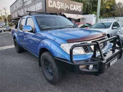 2013 Nissan Navara D40 S6 MY12 ST 4x2 Blue 6 Speed Manual Utility Coorparoo Brisbane South East Preview