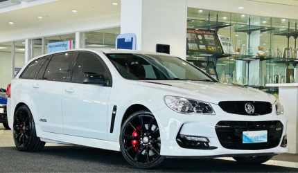 2017 Holden Commodore VF II MY17 SS V Sportwagon Redline White 6 Speed Sports Automatic Wagon Hoppers Crossing Wyndham Area Preview
