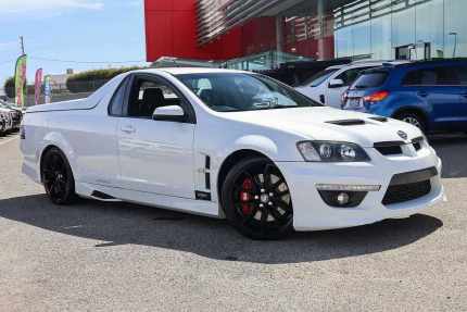 2009 Holden Special Vehicles Maloo E Series R8 White Manual Utility Wangara Wanneroo Area Preview