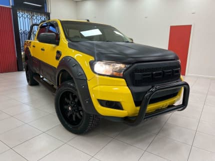2016 Ford Ranger PX MkII XL Hi-Rider Yellow 6 Speed Sports Automatic Utility Claremont Meadows Penrith Area Preview