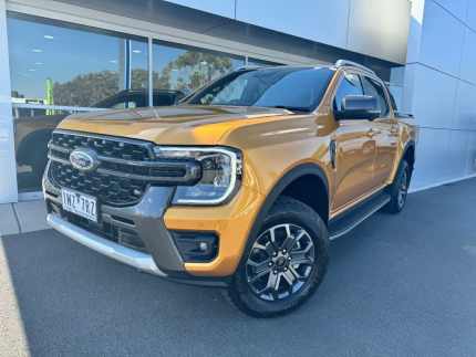 2023 Ford Ranger PY 2023.50MY Wildtrak Luxe Yellow 10 Speed Sports Automatic Double Cab Pick Up Wodonga Wodonga Area Preview