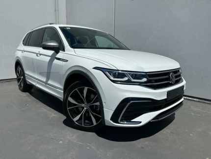 2023 Volkswagen Tiguan 5N MY23 162TSI R-Line DSG 4MOTION Allspace Pure White 7 Speed Liverpool Liverpool Area Preview