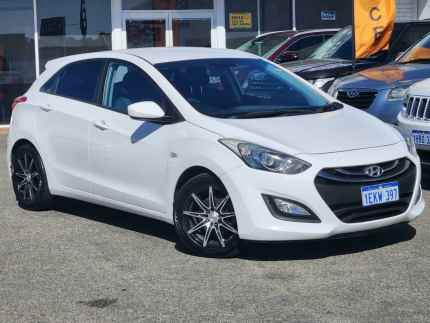 2013 Hyundai i30 GD Active White 6 Speed Manual Hatchback Victoria Park Victoria Park Area Preview