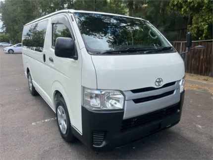2017 Toyota HiAce KDH201 LWB White Automatic Van Five Dock Canada Bay Area Preview