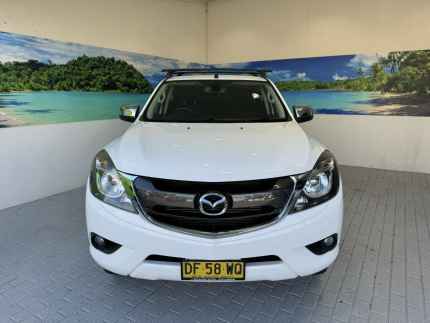2017 Mazda BT-50 UR0YG1 XTR Cool White 6 Speed Sports Automatic Utility Coffs Harbour Coffs Harbour City Preview