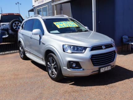 2017 Holden Captiva CG MY18 LTZ AWD Metallic Silver 6 Speed Sports Automatic Wagon Minchinbury Blacktown Area Preview