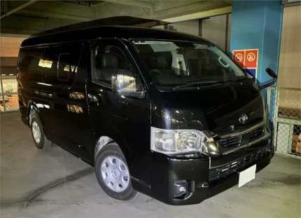 2022 Toyota HiAce Commuter Black Automatic MID ROOF WIDE BODY Salisbury Brisbane South West Preview