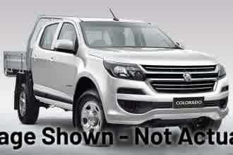 2018 Holden Colorado RG MY18 LS Crew Cab White 6 Speed Sports Automatic Cab Chassis Ravenhall Melton Area Preview
