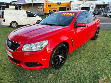 2013 Holden Commodore VF MY14 Evoke Red 6 Speed Sports Automatic Sedan Clontarf Redcliffe Area Preview
