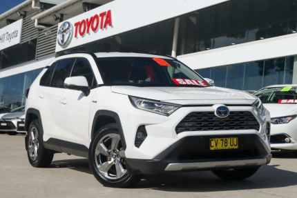 2019 Toyota RAV4 Axah54R GXL eFour White 6 Speed Constant Variable Wagon Hybrid Castle Hill The Hills District Preview