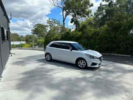 2022 MG MG3 SZP1 MY22 Core White 4 Speed Automatic Hatchback Capalaba Brisbane South East Preview